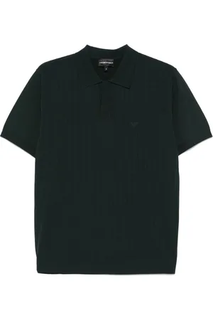Emporio Armani Logo-embroidered polo shirt