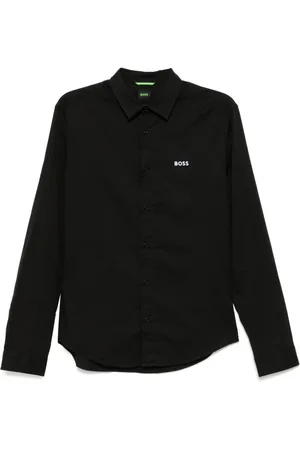 HUGO BOSS Plain long sleeve shirt