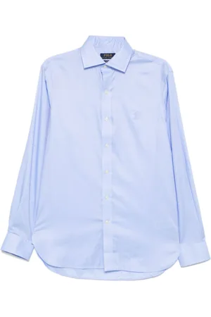 Ralph Lauren Logo embroidery long-sleeves shirt