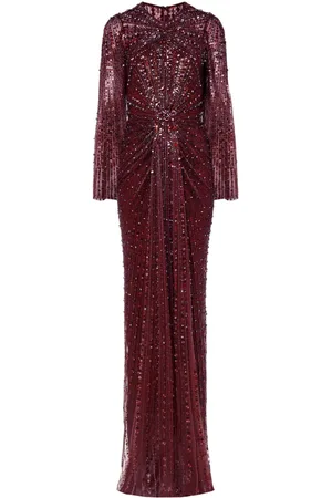 Jenny Packham Anja sequin-embellished gown