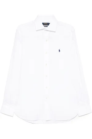 Ralph Lauren Logo embroidery long-sleeves shirt