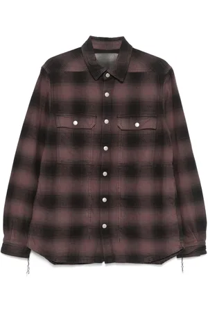 Rick Owens Plaid outershirt