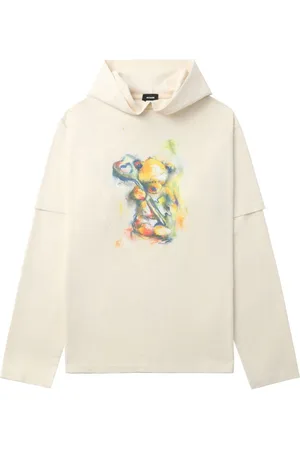 We11 Done Teddy bear-print hoodie