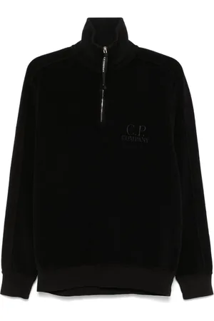 C.P. Company Fleeced half-zipped sweatshirt