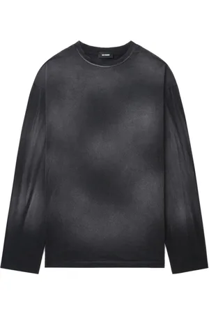 We11 Done Faded-effect sweatshirt