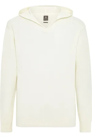 Boggi Milano V-neck knitted hoodie