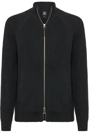 Boggi Milano Zipped wool jumper