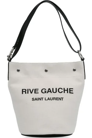 Saint Laurent 2022 Canvas Rive Gauche bucket bag