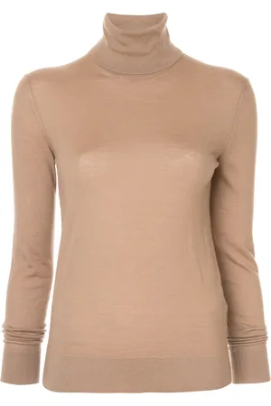 Ralph Lauren CASHMERE JERSEY-LS TN-LONG SLEEVE-SWEATER