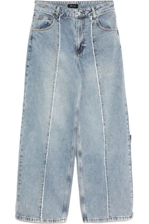tout a coup Wide-leg washed jeans