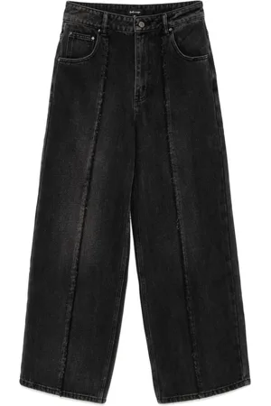 tout a coup Wide-leg washed jeans