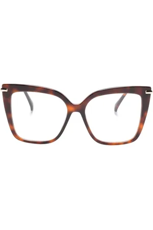 Max Mara Tortoiseshell cat-eye glasses