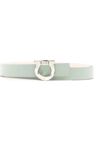 Salvatore Ferragamo Reversible belt with torchon Gancini