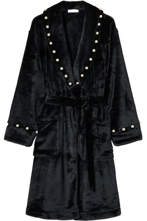 Twin-Set Faux-fur dressing gown