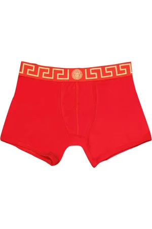 VERSACE Greca Border long boxers