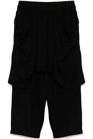 YOHJI YAMAMOTO Layered tapered trousers