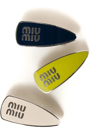 Miu Miu Enamelled metal hair clips