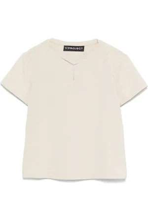 Y / PROJECT Rubberised-logo T-shirt