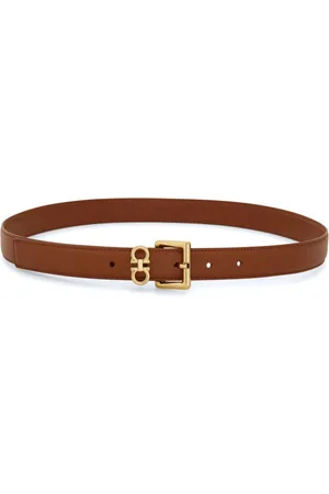Salvatore Ferragamo Gancini-plaque belt