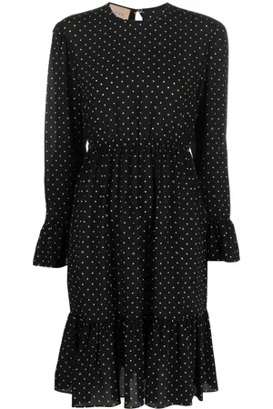 Gucci Polka-dot silk dress