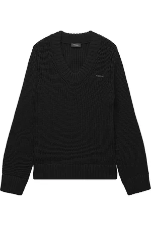 We11 Done Logo-embroidered jumper