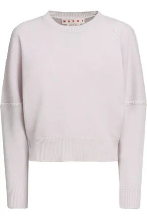 Marni Whipstitch-trim sweater
