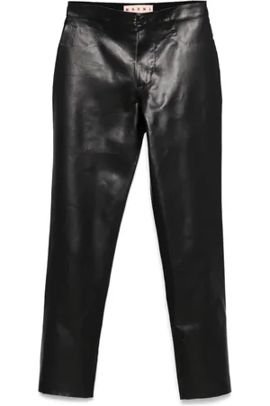 Marni Coated wool trousers