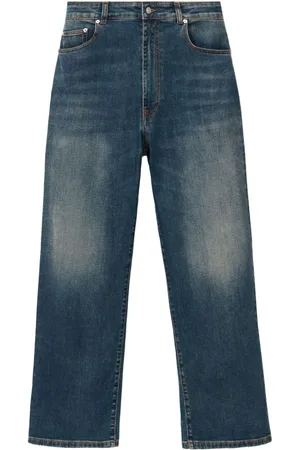 Fabiana Filippi Stretch-cotton straight-leg jeans