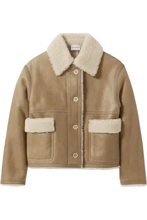 Claudie Pierlot Cropped shearling jacket