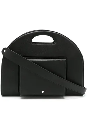 MISCI Curved leather tote