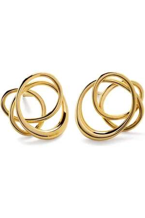 Monica Vinader Nura Wrap stud earrings