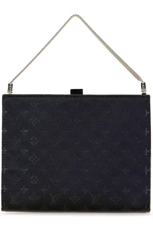 LOUIS VUITTON 2001 Monogram Satin Ange PM handbag