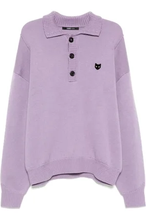 SONGZIO Panther hand rope high neck sweater