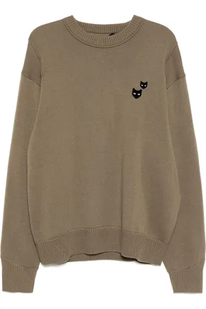 SONGZIO Love panther hand rope sweater