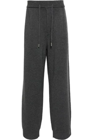 SONGZIO Panther wide-leg knitted trousers