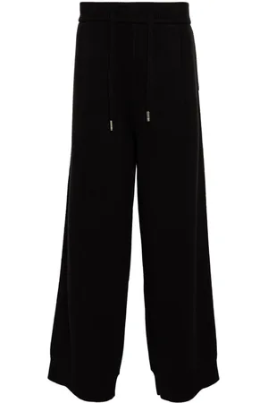 SONGZIO Panther wide-leg knitted trousers