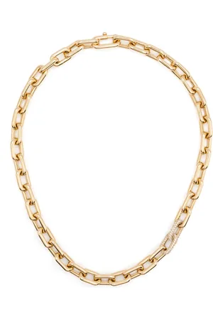 Shay 18kt yellow chain diamond necklace
