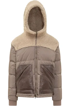 SALVATORE SANTORO Shearling padded jacket