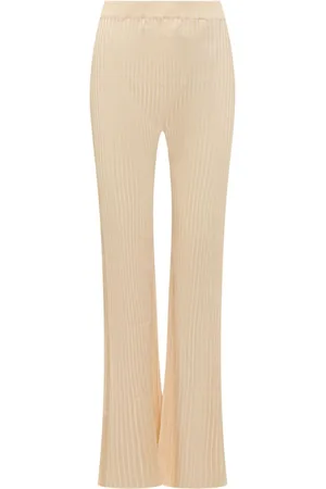 Jil Sander Ribbed-knit trousers