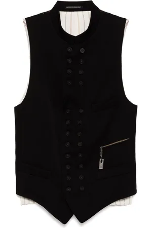 YOHJI YAMAMOTO Button fastening gilets