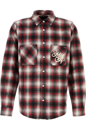 AMIRI Logo-embroidered shirt