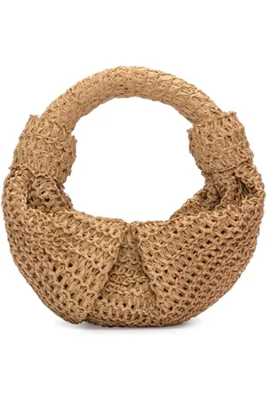 SIMON MILLER Raffia lopsy bag