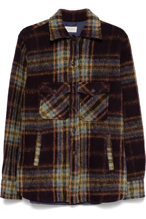 Tintoria Mattei Plaid-check shirt jacket