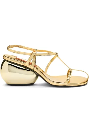 SIMON MILLER Bruni metallic sandals