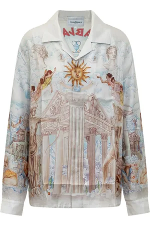 Casablanca Printed silk shirt