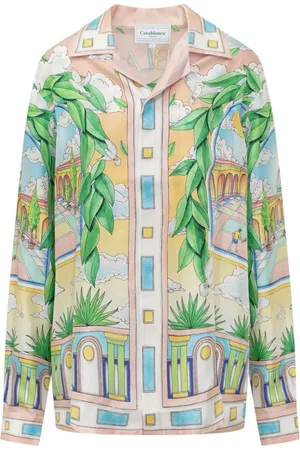 Casablanca Printed silk shirt