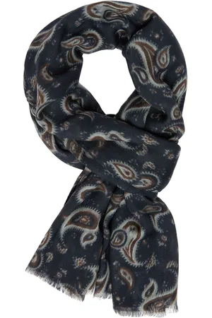 Boggi Milano Geometric-print scarf