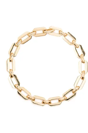 Shay 18KT yellow Flat Geo bracelet