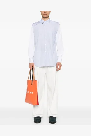 Comme des Garçons Halo-stripe shirt