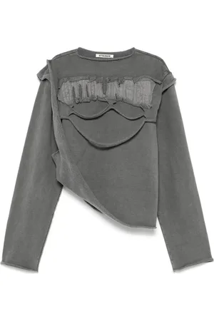 OTTOLINGER Distressed draped sweatshirt